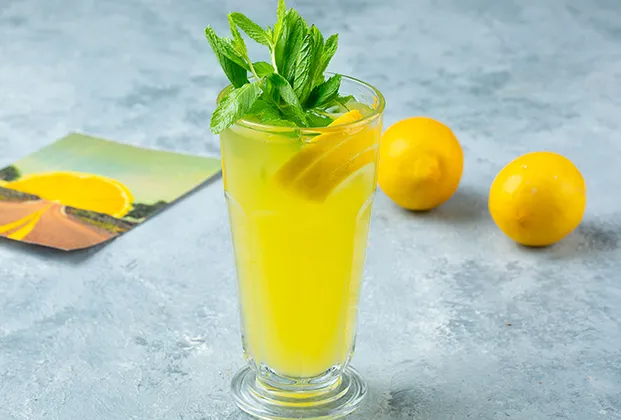 Fresh homemade lemonades
