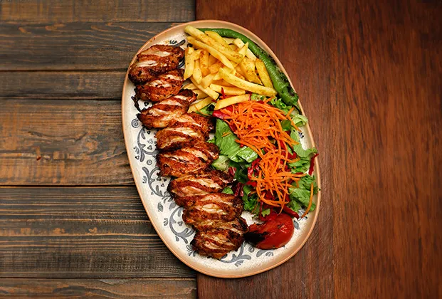 Grilled chicken wings