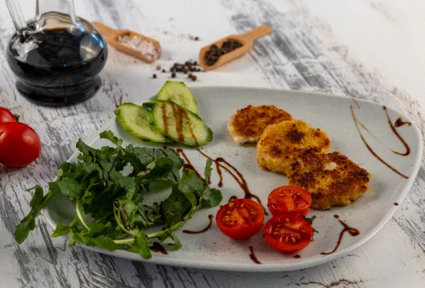 Fried mozzarella