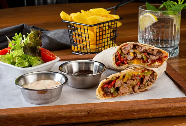 Beef wrap