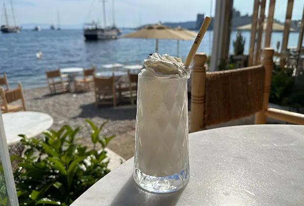 Vanilla milkshake