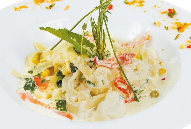 Vegetarian Fettuccine