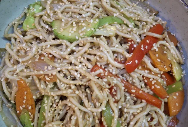 Chicken noodles