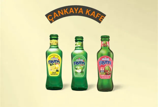 Fruit soda (apple or lemon)