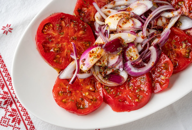 Onion and Tomato