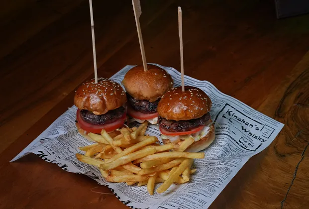 Triple Mini Burger