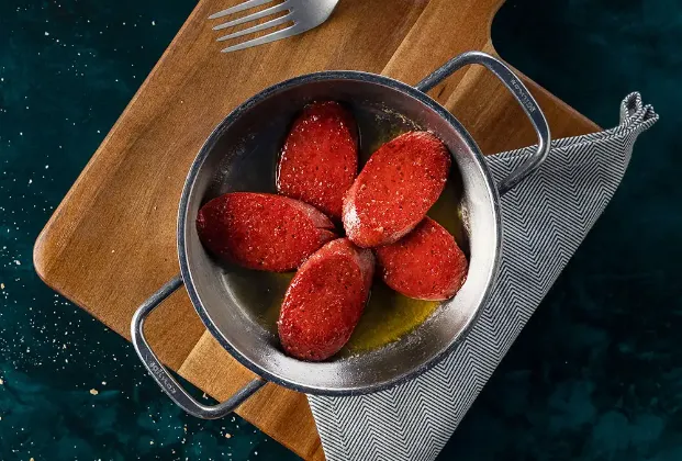Pan-fried sucuk