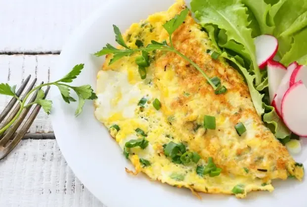 Aegean herb omelette