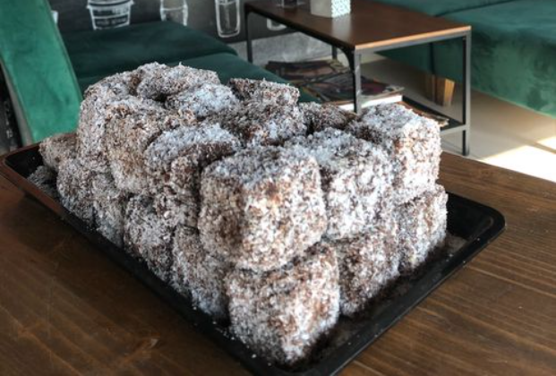 Coconut Coffee Cubes (2 Pieces)