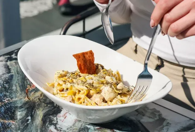 Hand-cut Fettuccine Alfredo