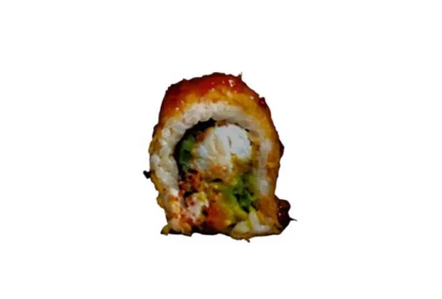 Sweet & sour sea bass roll