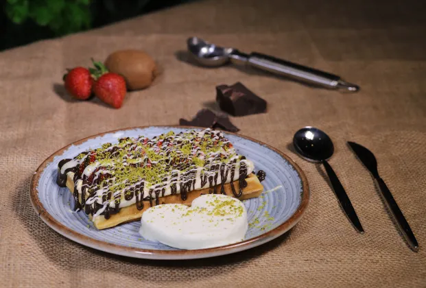 Chocolate waffle