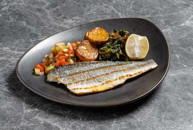 Grilled Sea Bass