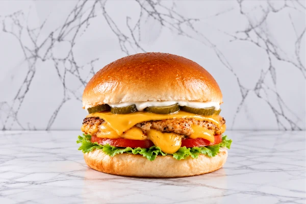 Classic Chicken Smash Burger