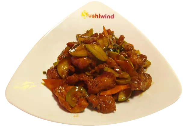 Manchurian-style chicken