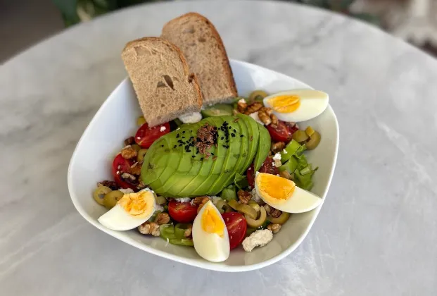 Morning salad bowl