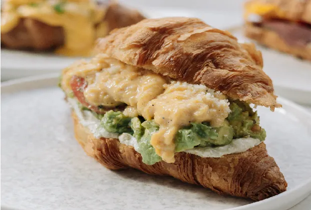 Caprese Egg Croissant