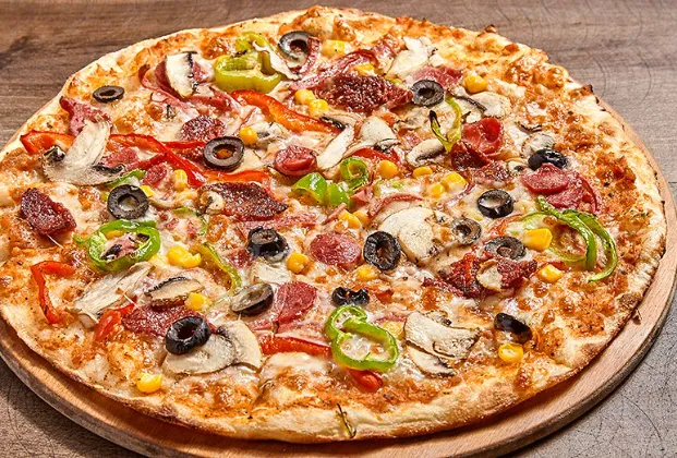 Mixed pizza