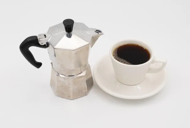 Moka pot coffee