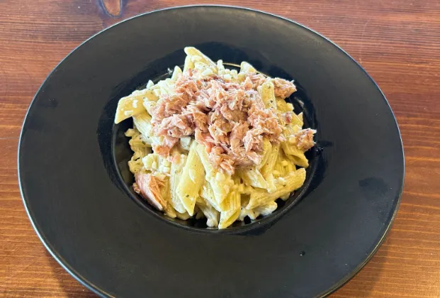 Tuna fettuccine