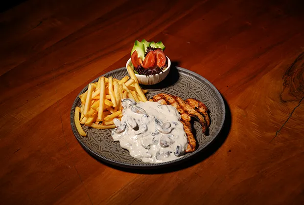 Chicken with Mushroom Sauce