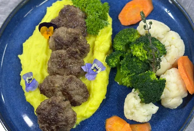 Athlete’s meatball meal