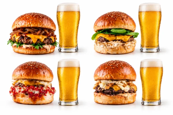 Burger of your choice + 25 cl Efes draft beer