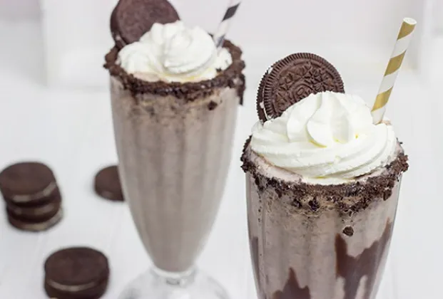 Oreo milkshake