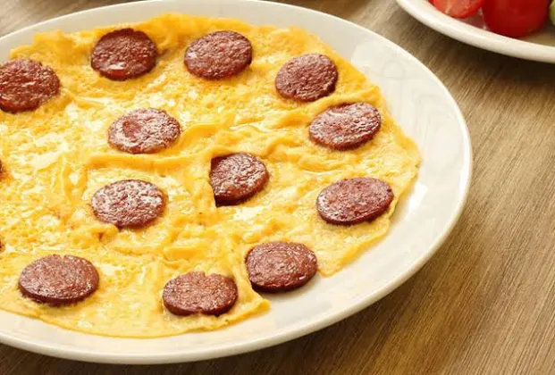 Sucuk omelette