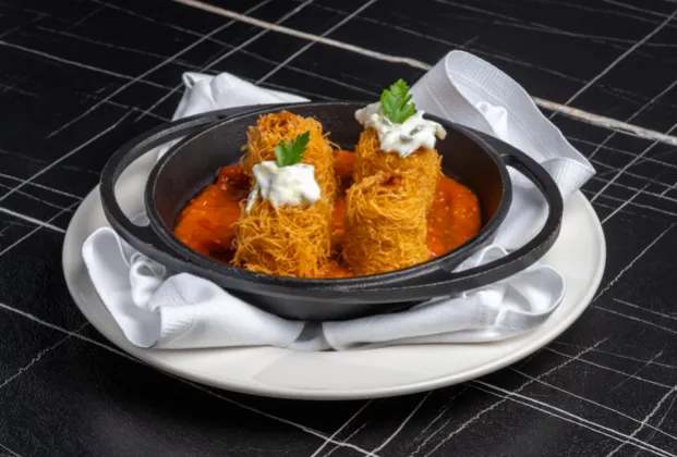 Kadaif Saganaki