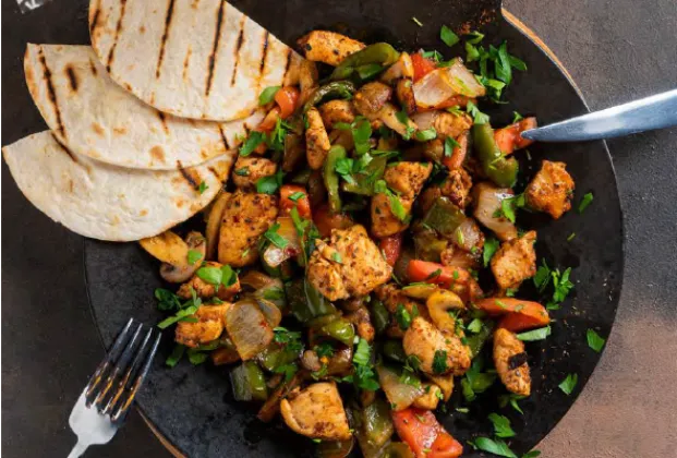 Chicken saç kavurma