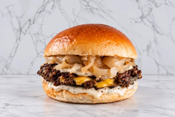 Oklahoma Onion Smash Burger