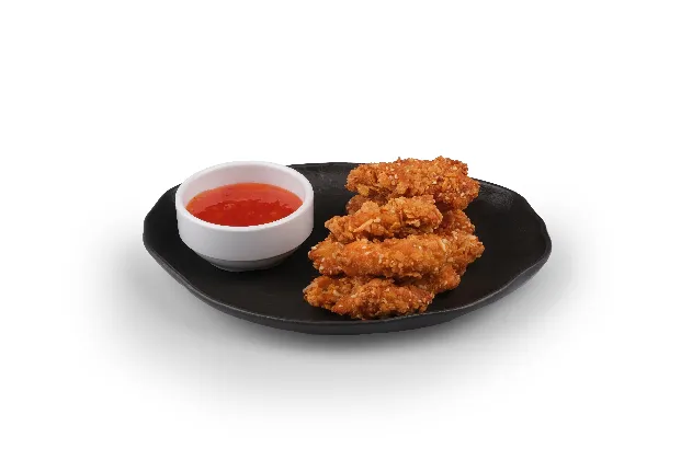 Sesame peanut crispy chicken