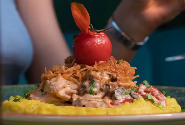 POLENTA CHICKEN