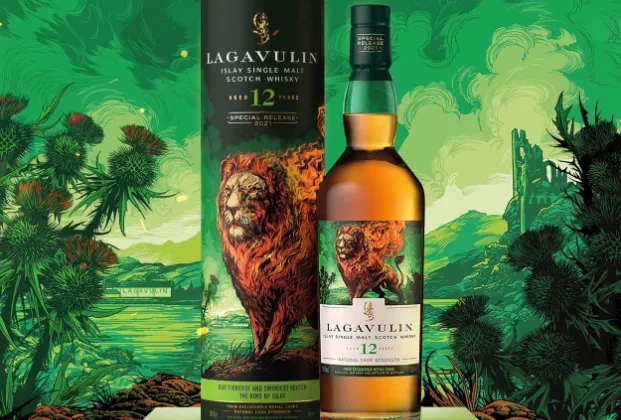 Lagavulin 12-Year-Old Single Malt Whisky