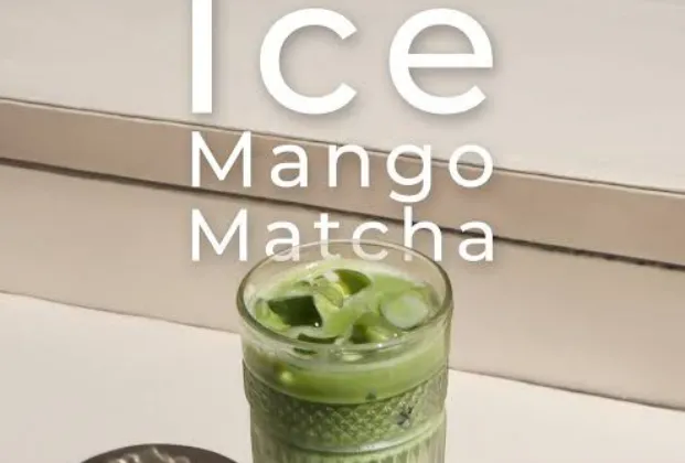 Iced Mango Matcha
