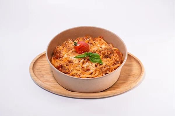 Linguine with Bolognese sauce
