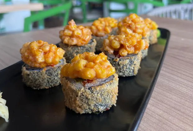 Corn Tempura Maki