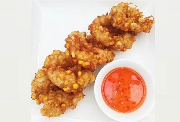 Corn tempura