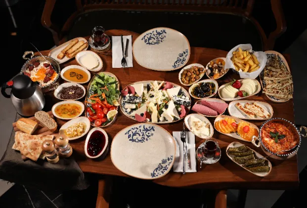 Nova Turkish breakfast spread