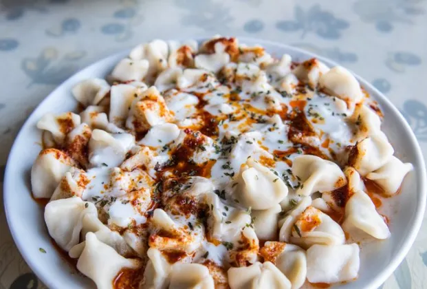 Homemade Mantı
