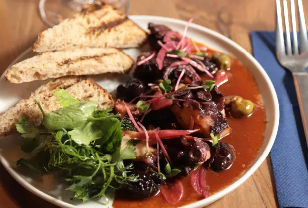 Octopus with Olives