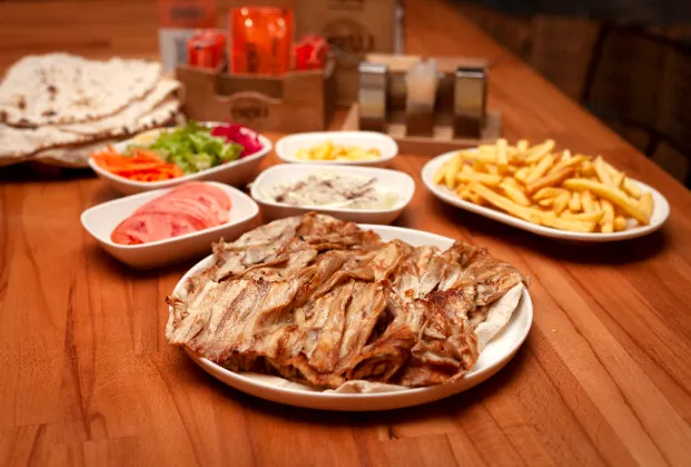 Leaf chicken döner by weight