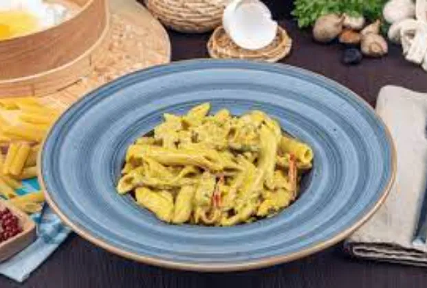 Curry penne pasta