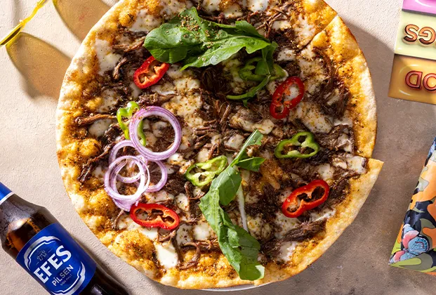 Beef Tandır Pizza