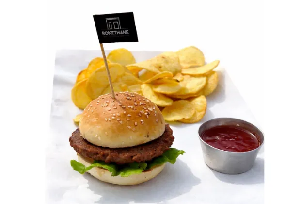 Vegetarian hamburger