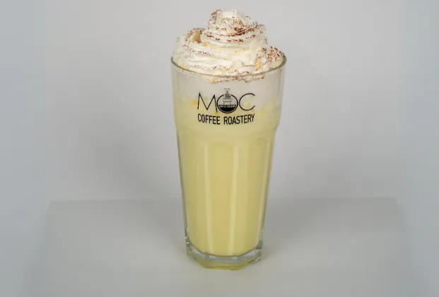 Banana cream milkshake