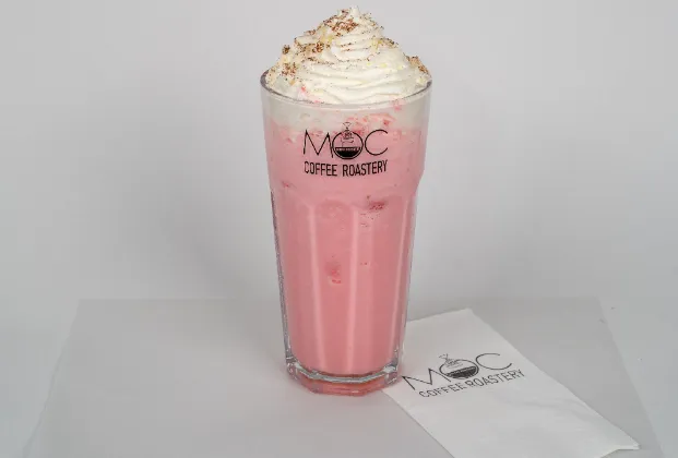 Strawberry cream milkshake