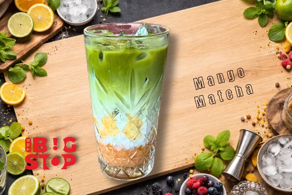 Iced Mango Matcha