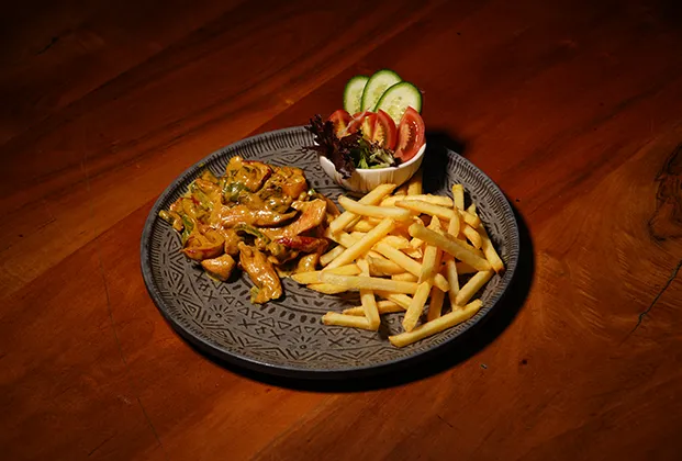 Chicken with Curry Sauce